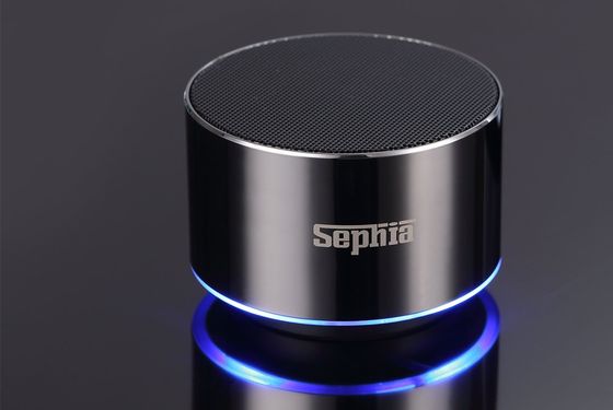Sephia Small Bluetooth Speaker Mic Small Bluetooth Speaker In Circular Form